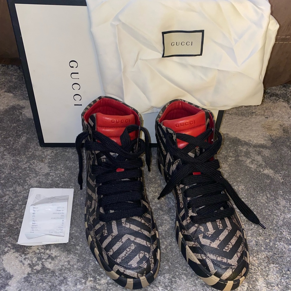 GUCCI GG CALEIDO MENS SNEAKER 9.5G